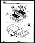 Diagram for 07 - Cooktop And Drawer Parts