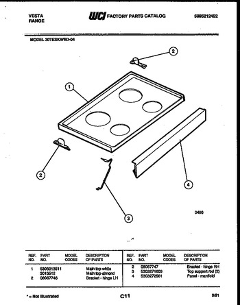 Diagram for 30TESKWED4