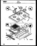 Diagram for 05 - Cooktop And Broiler Drawer Parts