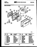 Diagram for 04 - Lower Oven Door Parts