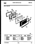 Diagram for 05 - Lower Oven Door Parts