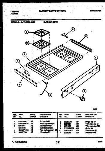 Diagram for 72-3651-00-03