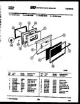 Diagram for 04 - Lower Oven Door Parts