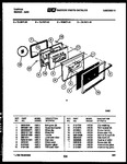 Diagram for 05 - Lower Oven Door Parts