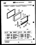 Diagram for 05 - Upper Oven Door Parts