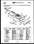 Diagram for 11 - Broiler Drawer Parts