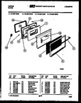 Diagram for 05 - Upper Oven Door Parts