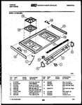 Diagram for 03 - Cooktop Parts