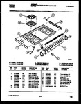 Diagram for 11 - Cooktop Parts