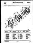 Diagram for 04 - Lower Oven Door Parts