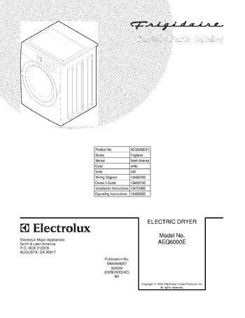 Diagram for AEQ6000ES1