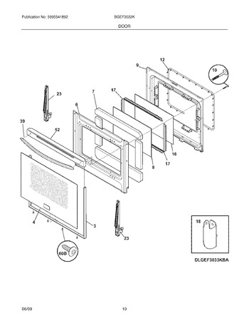 Diagram for BGEF3032KWA