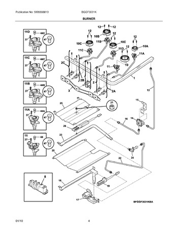 Diagram for BGGF3031KWD