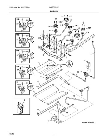 Diagram for BGGF3031KBE