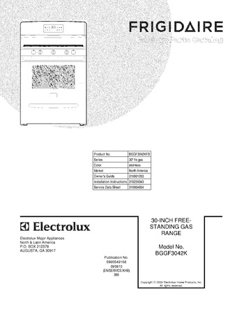 Diagram for BGGF3042KFB