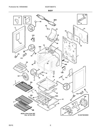 Diagram for BGGF3042KFG