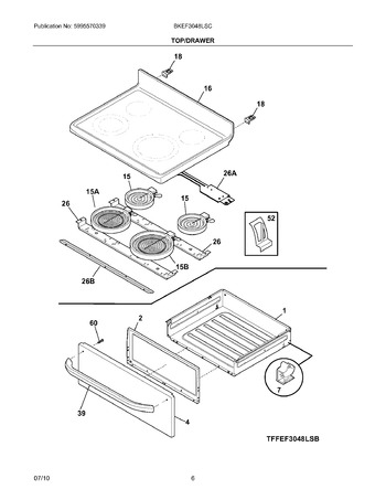 Diagram for BKEF3048LSC