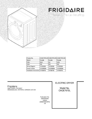 Diagram for CAQE7072LA0