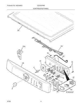 Diagram for CDE4500KW0