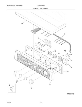 Diagram for CDG2000FW1