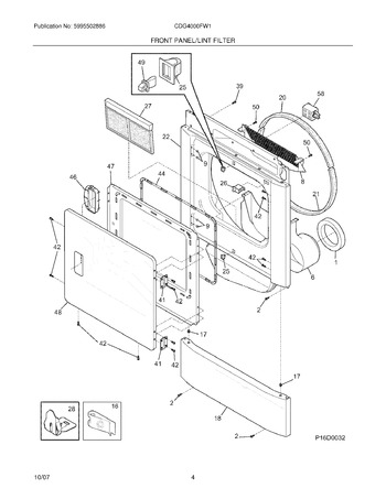 Diagram for CDG4000FW1