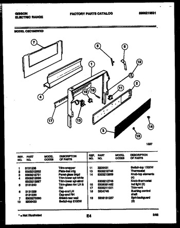 Diagram for CEC1M2WXD