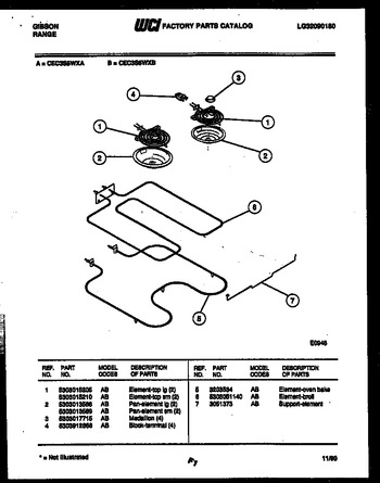 Diagram for CEC3S5WXB