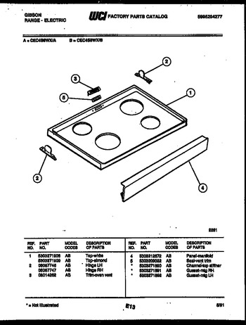 Diagram for CEC4S8WXA