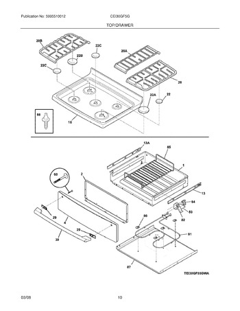 Diagram for CEI30GF5GWA