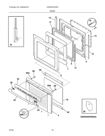 Diagram for CEW30GF6GSE