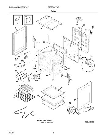 Diagram for CFEF3007LWB