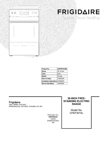 Diagram for CFEF3014LWA