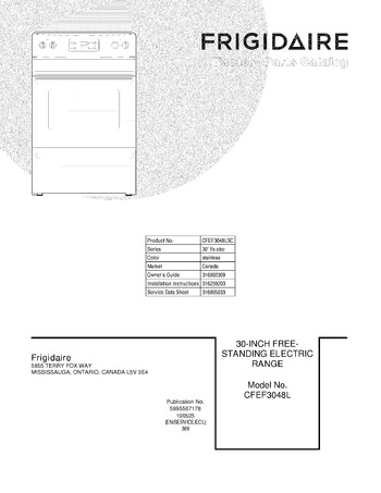 Diagram for CFEF3048LSC