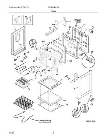 Diagram for CFEF3048LSC