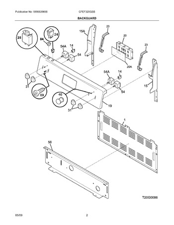 Diagram for CFEF320GSB