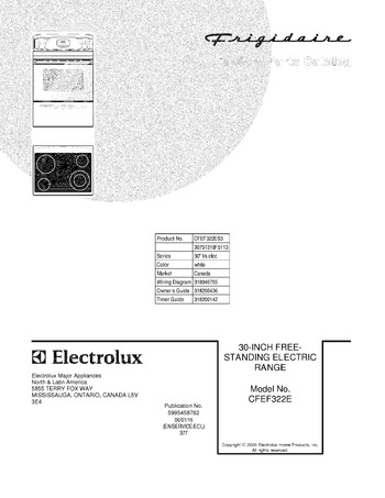 Diagram for CFEF322ES3