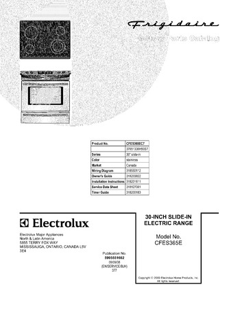 Diagram for CFES365EC7