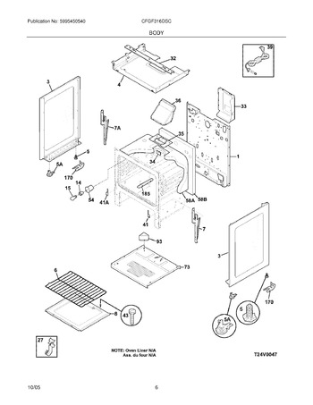 Diagram for CFGF316DSC