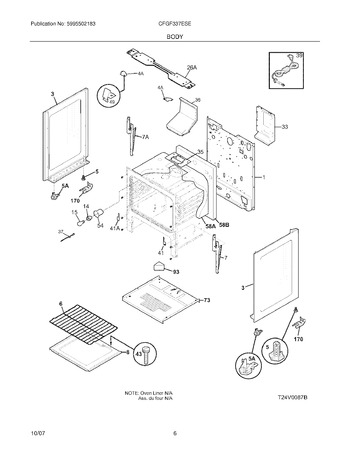 Diagram for CFGF337ESE