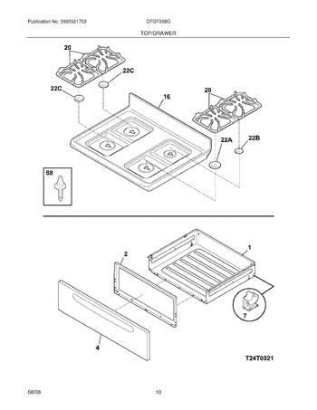 Diagram for CFGF368GSB