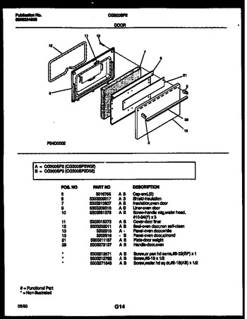 Diagram for CG300SP2W2