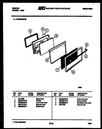 Diagram for CGC3S5WXE