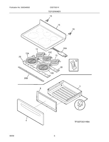 Diagram for CGEF3031KWA