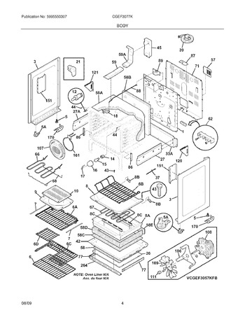 Diagram for CGEF3077KWB