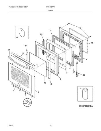 Diagram for CGEF3077KWC