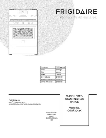 Diagram for CGGF3042KFF