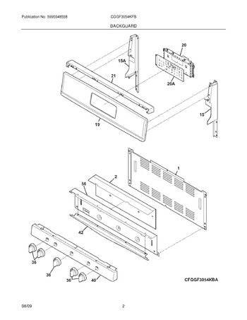 Diagram for CGGF3054KFB