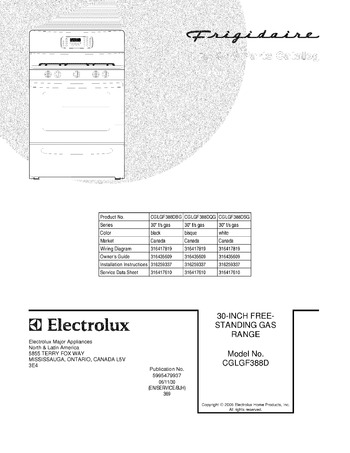 Diagram for CGLGF388DSG