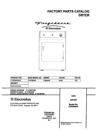 Diagram for CGR3600AS2