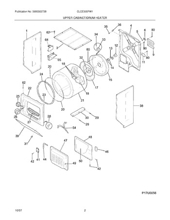 Diagram for CLCE500FW1